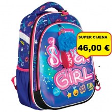 Ruksak školski anatomski lagan XT Super Girl